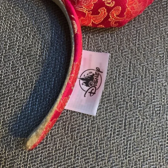 Disney Parks Mulan Minnie Mouse Ear Headband One Size New with Tag - Picture 5 of 5